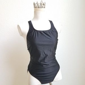 Black One Piece Swim